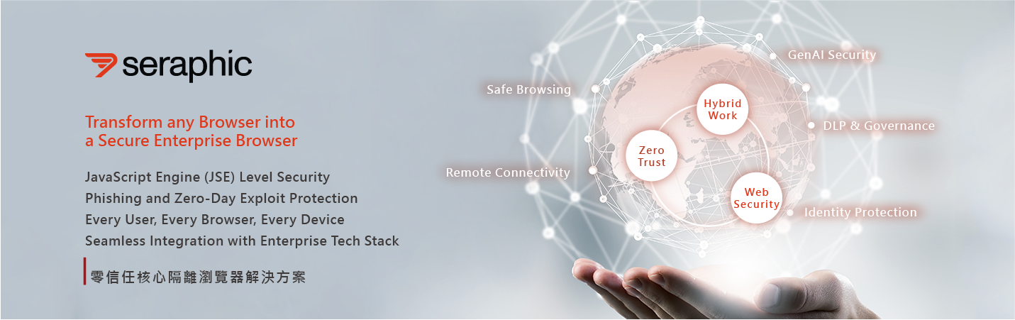 Seraphic 零信任核心隔離瀏覽器解決方案